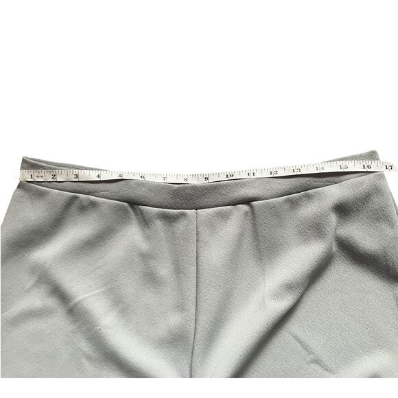 Vintage Sage Green Two Piece Vest and Pant Set Minimalist Polyester Size M - Picture 6 of 12